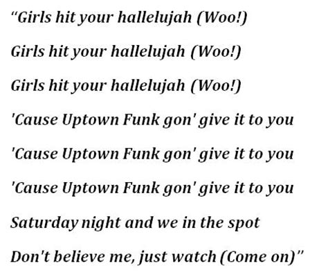 uptown funk lyrics meaning.